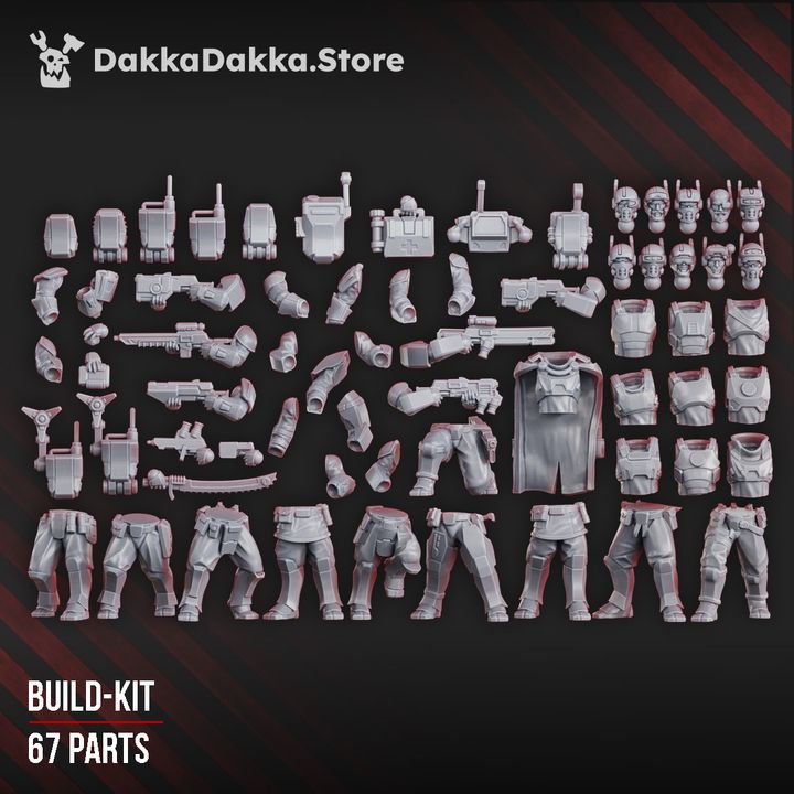 Bits – MSC Circumsolar Infantry Squad | Midnight Sun Covenant | Dakka Dakka