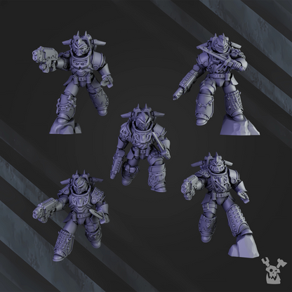 Storm Squad with Jetpacks | White Megalodon Clan | Dakka Dakka