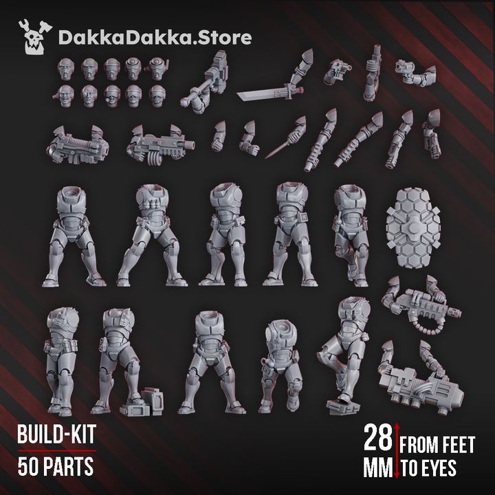 Bits - Doomsday Lab Killers | Rock Head Gangs | Dakka Dakka