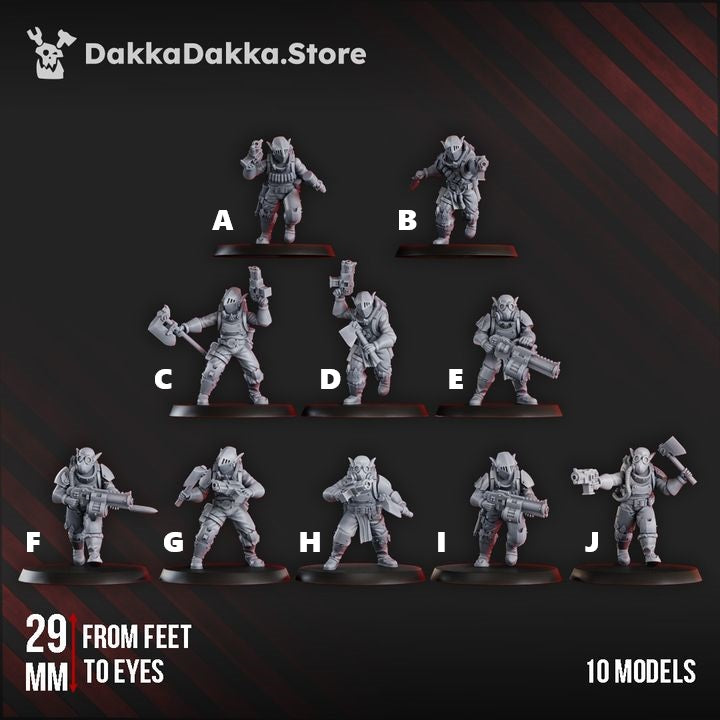 Gorggrot Tactical Squad | Gorgworks | Dakka Dakka