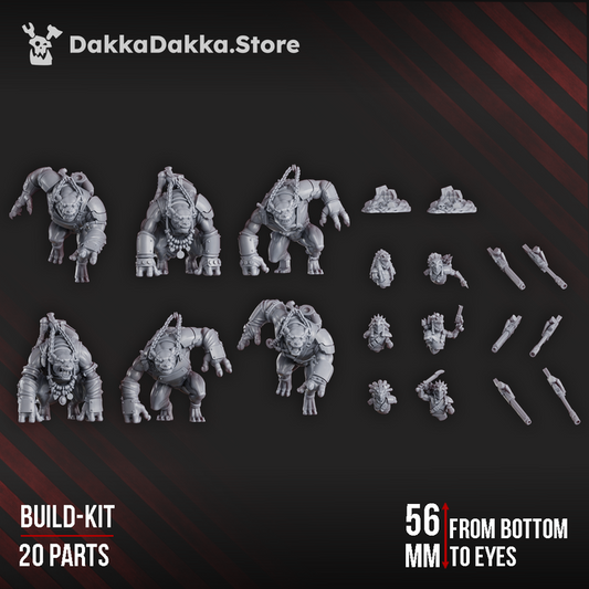 Bits - Mar-Duk Tribe Riders / Furybeasts | Midnight Sun Covenant | Dakka Dakka