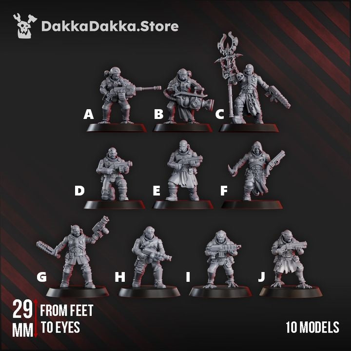 Liquidation Team of the Cosmic Harvester | Cosmic Harvester Cult | Dakka Dakka