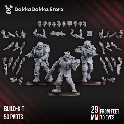 Bits - Diseased Planetary Guard | Agglomerate of Sector Gribabos | Dakka Dakka
