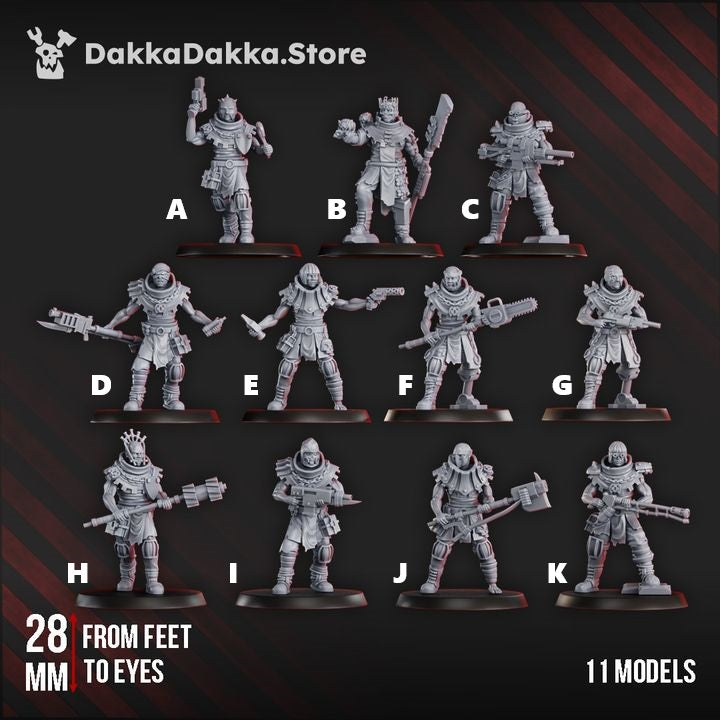 Church Fallen Squad | Rock Head Gangs | Dakka Dakka