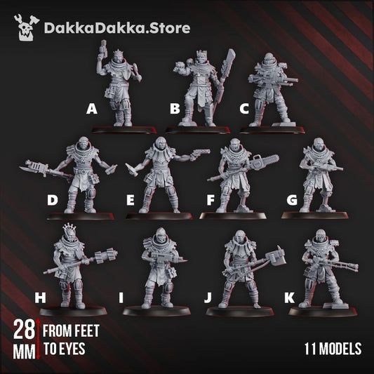 Church Fallen Squad | Rock Head Gangs | Dakka Dakka