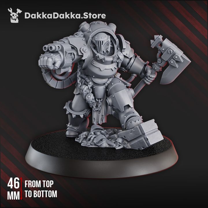 Gorgwork Commander In Heavy Armor | Gorgworks | Dakka Dakka