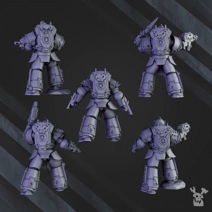 White Megalodon Clan Warriors | White Megalodon Clan | Dakka Dakka