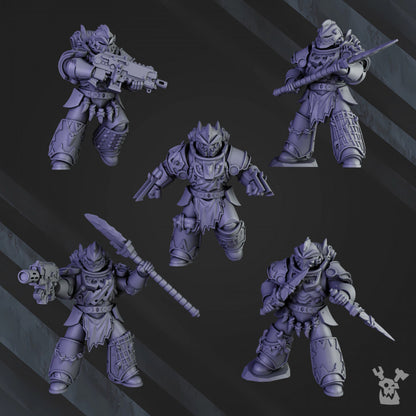 White Megalodon Clan Warriors | White Megalodon Clan | Dakka Dakka