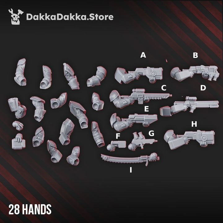 Bits – MSC Circumsolar Infantry Squad | Midnight Sun Covenant | Dakka Dakka