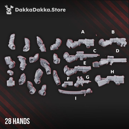 Bits – MSC Circumsolar Infantry Squad | Midnight Sun Covenant | Dakka Dakka