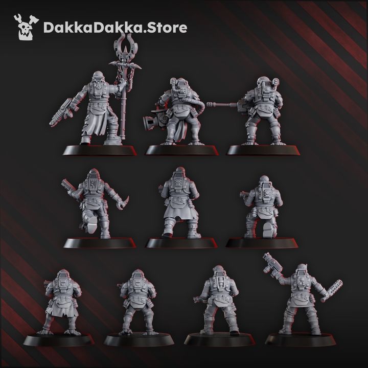 Liquidation Team of the Cosmic Harvester | Cosmic Harvester Cult | Dakka Dakka