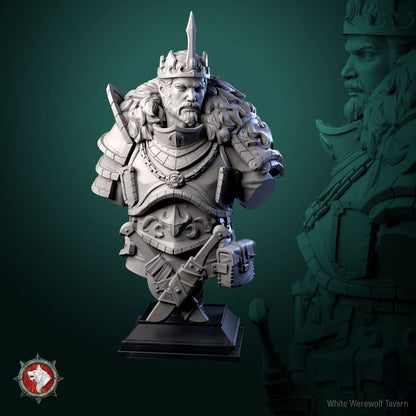 King Eonkar - Bust | Iron King | White Werewolf Tavern