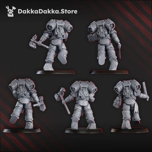 Ignisaurus Clan Warriors Storm Squad with Jetpacks | Space Knights  | Dakka Dakka