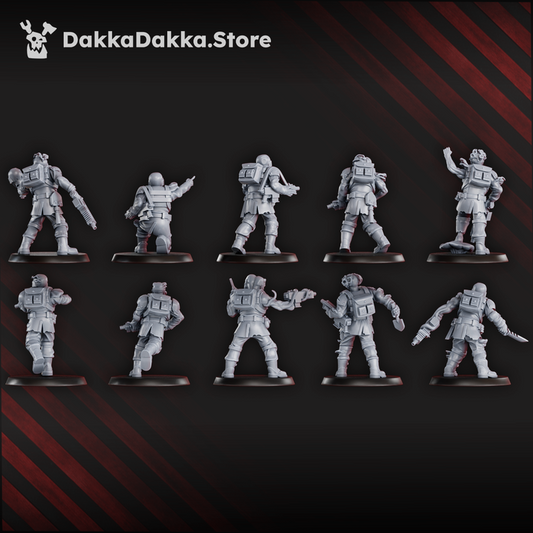 Diseased Planetary Guard | Agglomerate of Sector Gribabos | Dakka Dakka