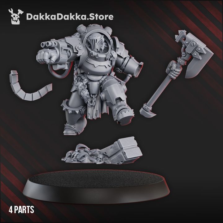Gorgwork Commander In Heavy Armor | Gorgworks | Dakka Dakka