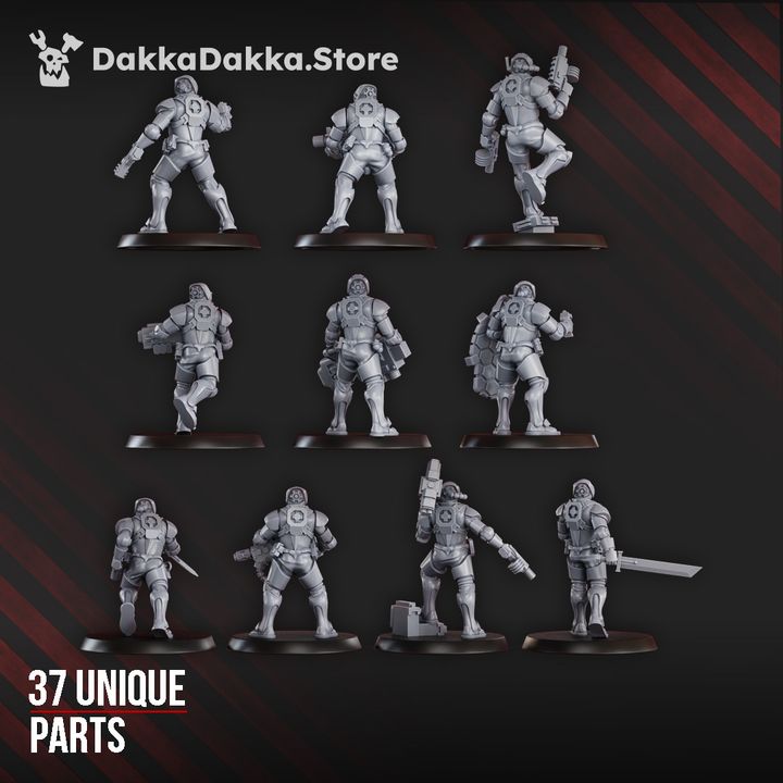 Bits - Doomsday Lab Killers | Rock Head Gangs | Dakka Dakka