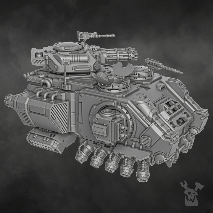 Hover APC RP-8 "Rapid Pulsar" | Grimdark Marines | Dakka Dakka