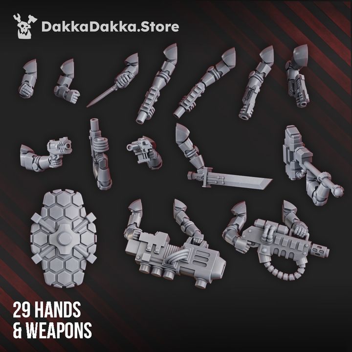 Bits - Doomsday Lab Killers | Rock Head Gangs | Dakka Dakka