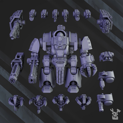Space Knights Heavy Walker | Space Knights | Dakka Dakka