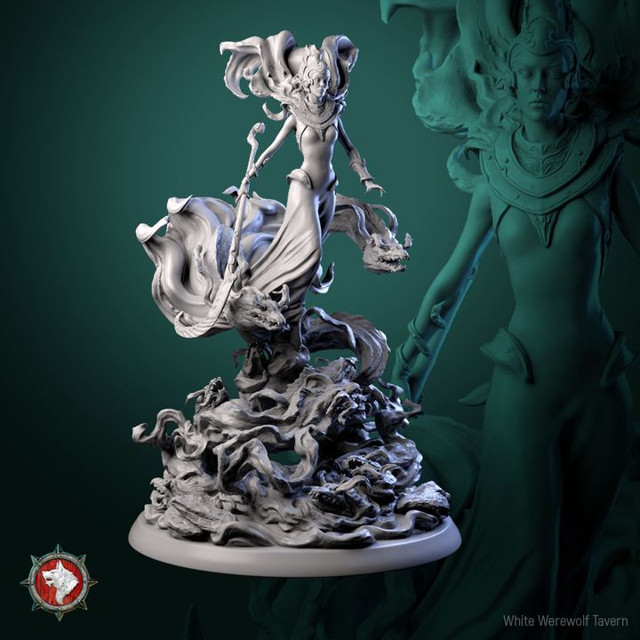 Ursula - heroic miniature | White Werewolf Tavern