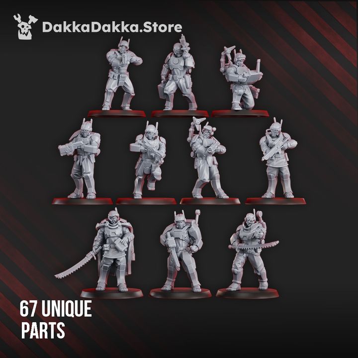 Bits – MSC Circumsolar Infantry Squad | Midnight Sun Covenant | Dakka Dakka