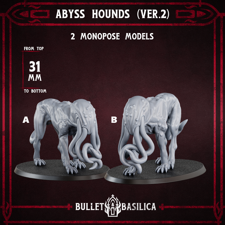 Adult Abyss Hounds | Disciple of Tet’o | Bullet Basilica