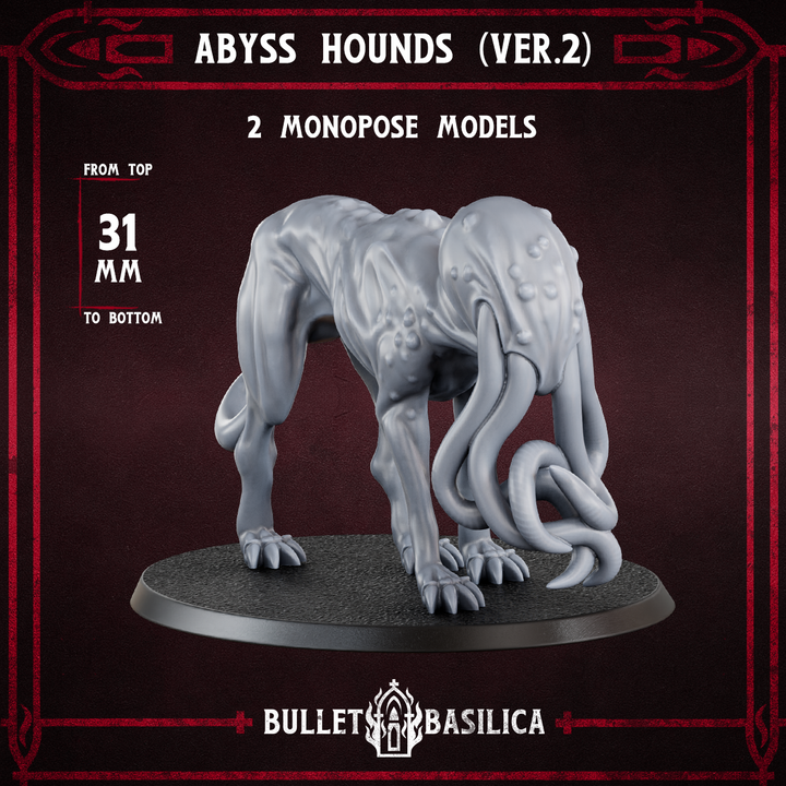Adult Abyss Hounds | Disciple of Tet’o | Bullet Basilica