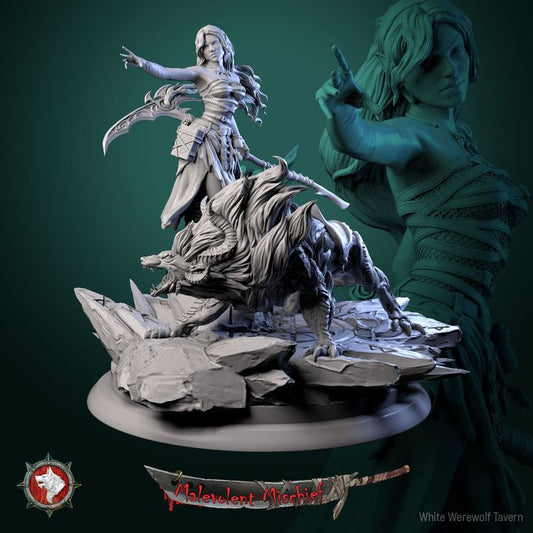 Alberta the Soulflayer - Diorama | Malevolent Mischief | White Werewolf Tavern