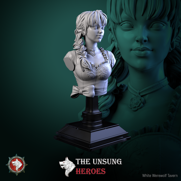 Alehouse Maid - Bust | The Unsung Heroes | White Werewolf Tavern