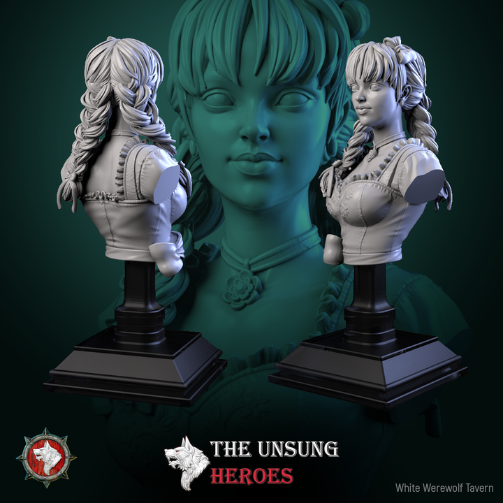 Alehouse Maid - Bust | The Unsung Heroes | White Werewolf Tavern