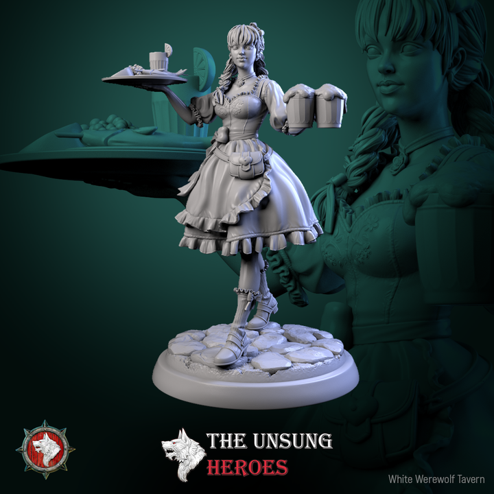Alehouse Maids Set | The Unsung Heroes | White Werewolf Tavern