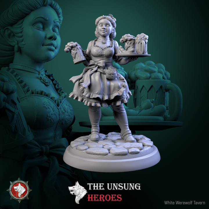 Alehouse Maids Set | The Unsung Heroes | White Werewolf Tavern