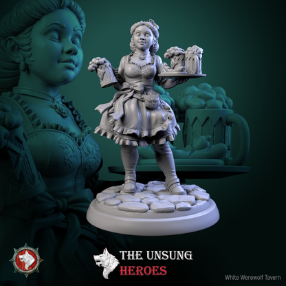 Alehouse Maids Set | The Unsung Heroes | White Werewolf Tavern
