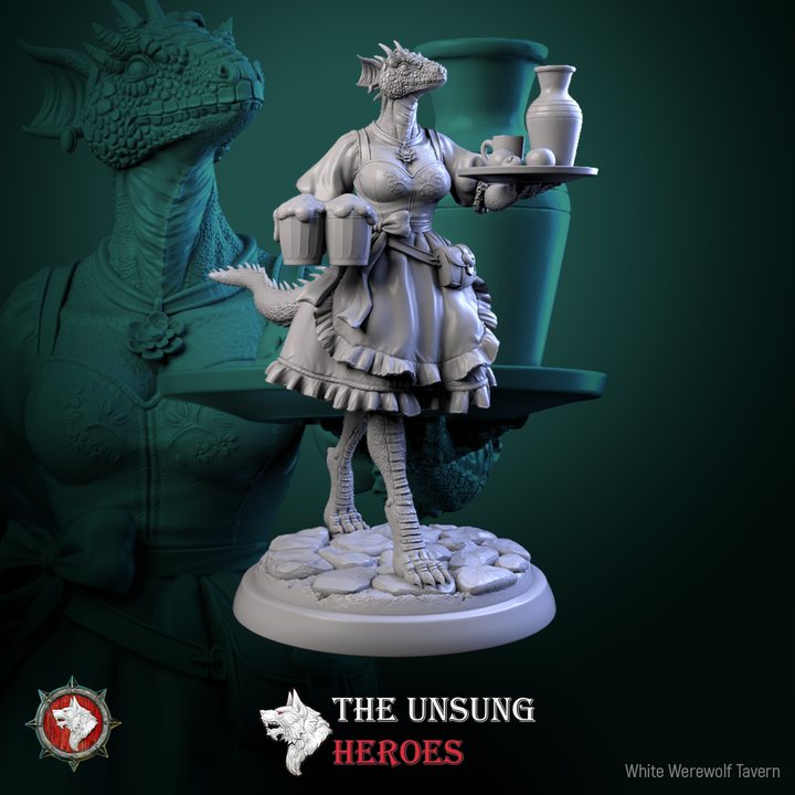 Alehouse Maids Set | The Unsung Heroes | White Werewolf Tavern