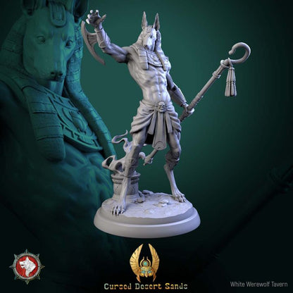 Anhotek, Jackal of the Black Gatev | Cursed Desert Sands | White Werewolf Tavern