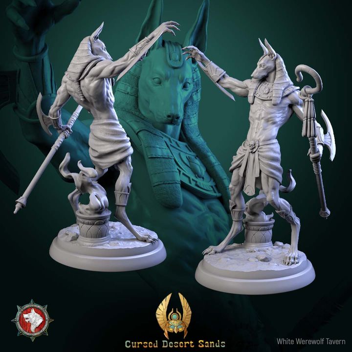 Anhotek, Jackal of the Black Gatev | Cursed Desert Sands | White Werewolf Tavern