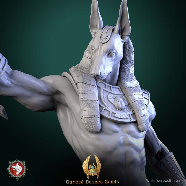 Anhotek, Jackal of the Black Gatev | Cursed Desert Sands | White Werewolf Tavern