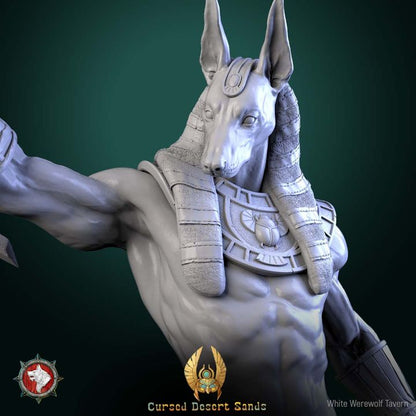 Anhotek, Jackal of the Black Gatev | Cursed Desert Sands | White Werewolf Tavern