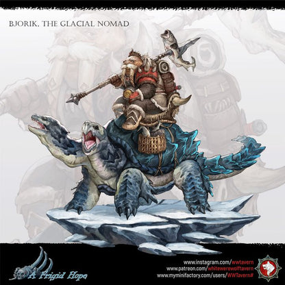 Turtle | A Frigid Hope | 75 mm scaled model | White Werewolf Tavern