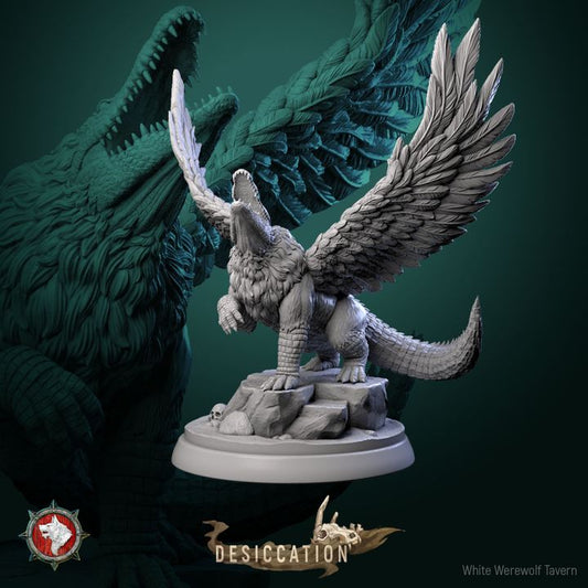Crocosphinx | Desiccation | White Werewolf Tavern