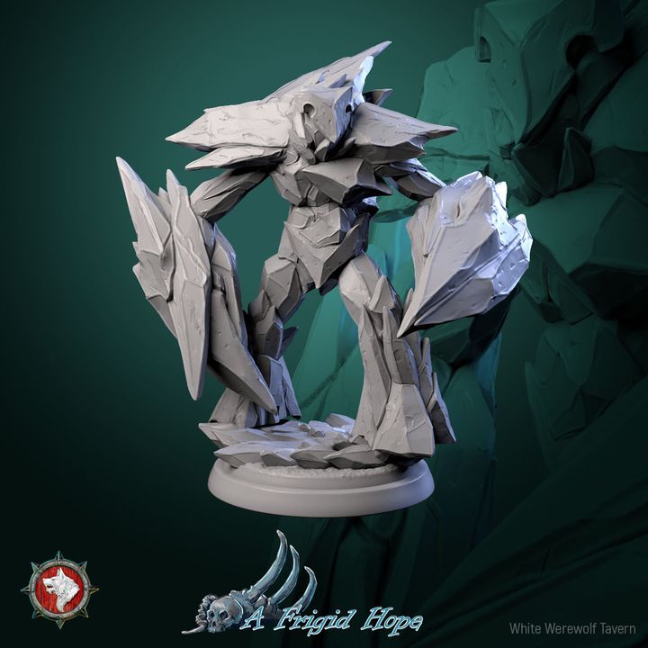 Crysalith Guardians Set | A Frigid Hope | White Werewolf Tavern