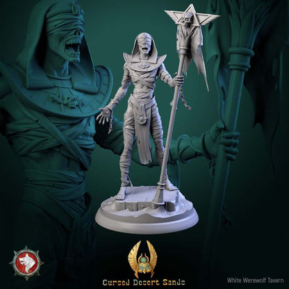 Cursed Mummies Set | Cursed Desert Sands | White Werewolf Tavern