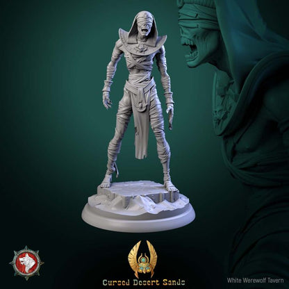 Cursed Mummies Set | Cursed Desert Sands | White Werewolf Tavern