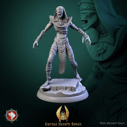 Cursed Mummies Set | Cursed Desert Sands | White Werewolf Tavern