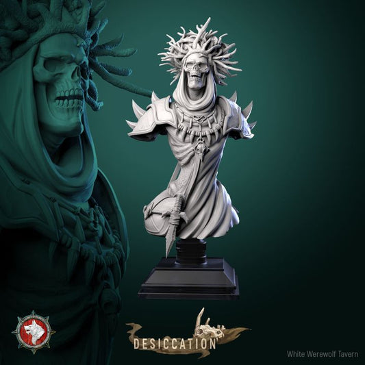 Dry Lich - Bust | Desiccation | White Werewolf Tavern