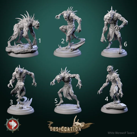 Dustblights Set | Desiccation | White Werewolf Tavern