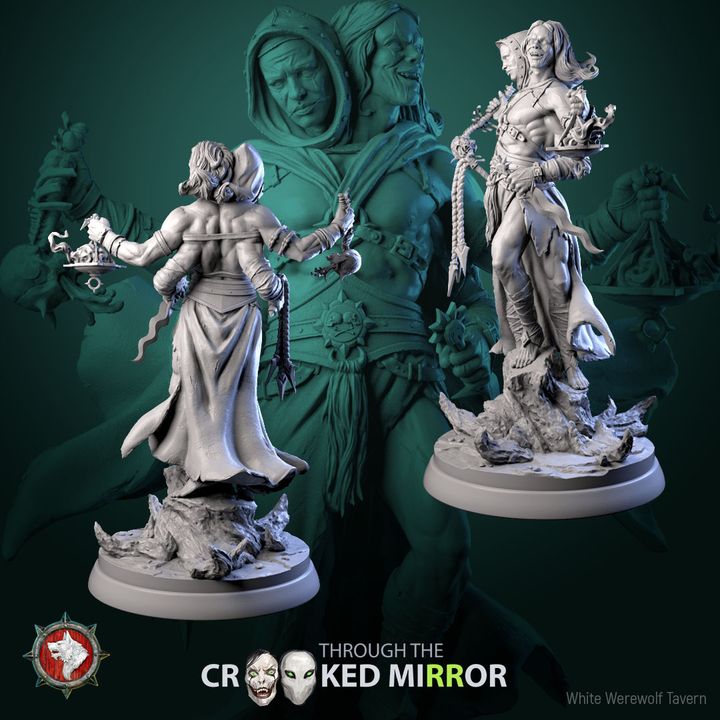Eldrim & Drelmar, The Twofold Shade | Through the Crooked Mirror | White Werewolf Tavern