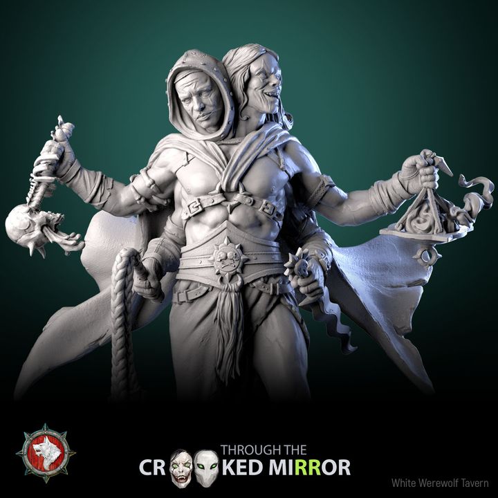 Eldrim & Drelmar, The Twofold Shade | Through the Crooked Mirror | White Werewolf Tavern