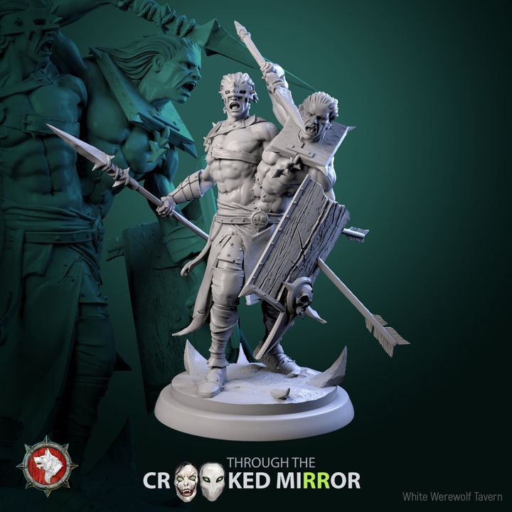 Fleshbound Sentinels Set | Through the Crooked Mirror | White Werewolf Tavern