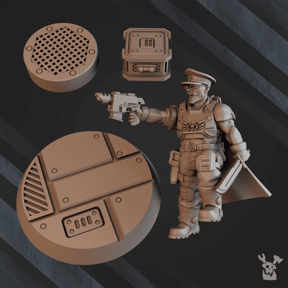 GHD Tank Commander George "Whizbang" Dillon | Imperial Humans | Dakka Dakka